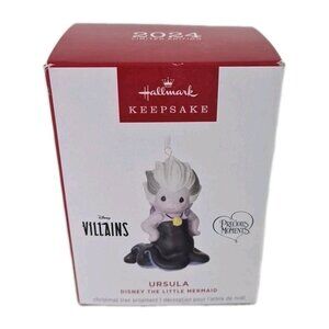 Hallmark Ursula Keepsake Ornament Precious Moments Disney The Little Mermaid